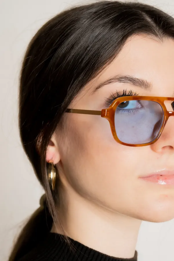 Eyewear portrait from the studio brandbook